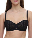 【送料無料】 シャントル レディース ブラジャー アンダーウェア Origins Lace Unlined Demi Bra Black