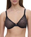 【送料無料】 シャントル レディース ブラジャー アンダーウェア Stella Lace Unlined Underwire Bra Black