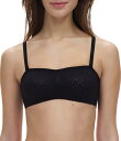 【送料無料】 シャントル レディース ブラジャー アンダーウェア Norah Comfort Lace Unlined Strapless Bra Black