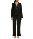 【送料無料】 ピージェイサルベージ レディース ナイトウェア アンダーウェア Modal Basic Solid Notch Collar Pajama Set...