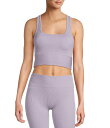 【送料無料】 アントニオ メラーニ レディース ブラジャー アンダーウェア Active Longline Seamless Ribbed Scoop Neck Sleeveless Sports Bra Lavender