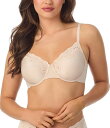 【送料無料】 レミステレー レディース ブラジャー アンダーウェア Lace Allure Unlined Underwire Bra Soft Shell