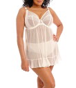 【送料無料】 エロミ レディース ブラジャー アンダーウェア Priya Cut & Sewn Underwire Stretch Mesh Babydoll ...