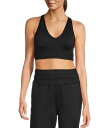 【送料無料】 スウェッティベティ レディース ブラジャー アンダーウェア Gaia V-Neck Racerback Yoga Sports Bra Black