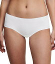 【送料無料】 シャントル レディース パンツ アンダーウェア Soft Stretch Knit Seamless Hipster Panty White