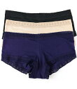 【送料無料】 ハンキーパンキー レディース パンツ アンダーウェア DreamEase Boyshort 3-Pack Black/Chai/Indigo