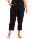 【送料無料】 ダナキャラン レディース ナイトウェア アンダーウェア Plus Size Solid Basic Jersey Knit Drawstring ...