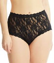 【送料無料】 ハンキーパンキー レディース パンツ アンダーウェア Signature Lace High Rise Boyshort Panty Black