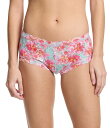 【送料無料】 ハンキーパンキー レディース パンツ アンダーウェア Printed Signature Lace Boyshort First Bloom