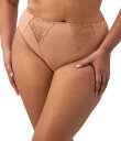 【送料無料】 エロミ レディース パンツ アンダーウェア Zarla High-Leg Brief Panty Caf Au Lait