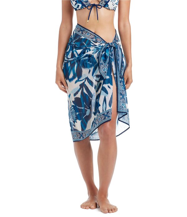ブルーロッドビーティ レディース ボトムスカート シフォン フラワー柄 フラワー Bleu Rod Beattie Turning Tides Floral Chiffon Pareo Swim Cover-Up Multi マルチカラー