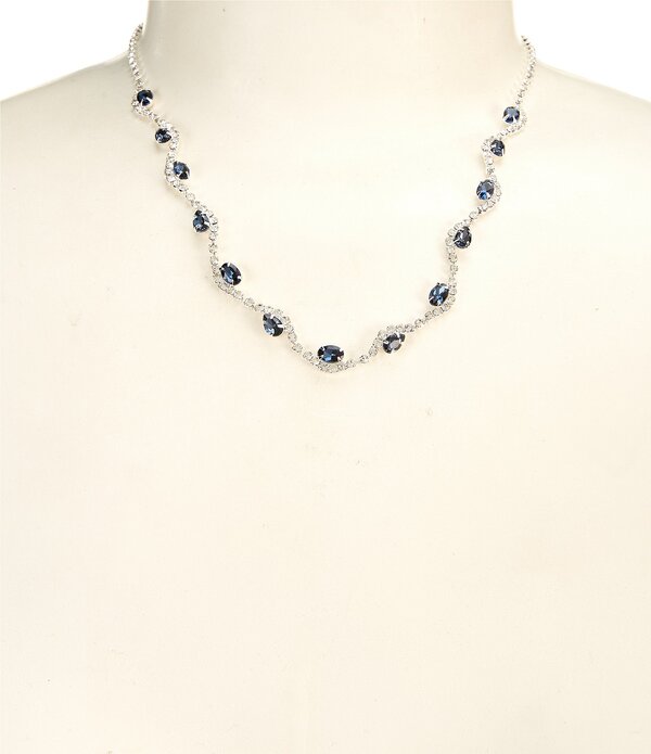 セザンヌ レディース アクセサリー ネックレス・チョーカー レース Cezanne Lucia Blue Trim Statement Necklace Multi マルチカラー