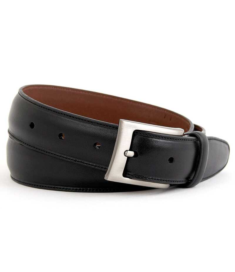 ラウンドトゥリーアンドヨーク メンズ アクセサリー ベルト Roundtree & Yorke Oiled Dress Belt Black ブラック