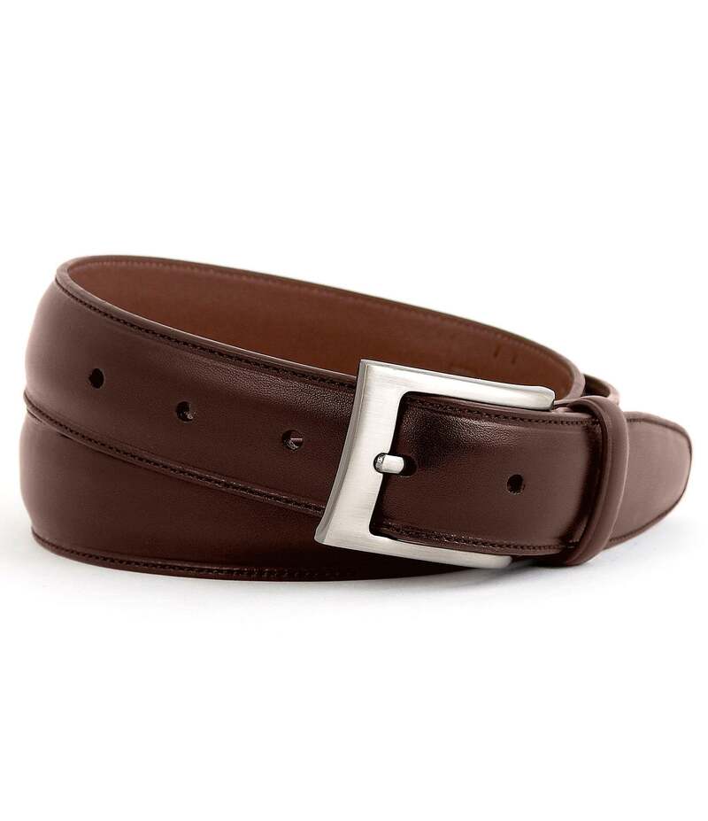 【送料無料】 ラウンドトゥリーアンドヨーク メンズ ベルト アクセサリー Oiled Dress Belt Chestnut