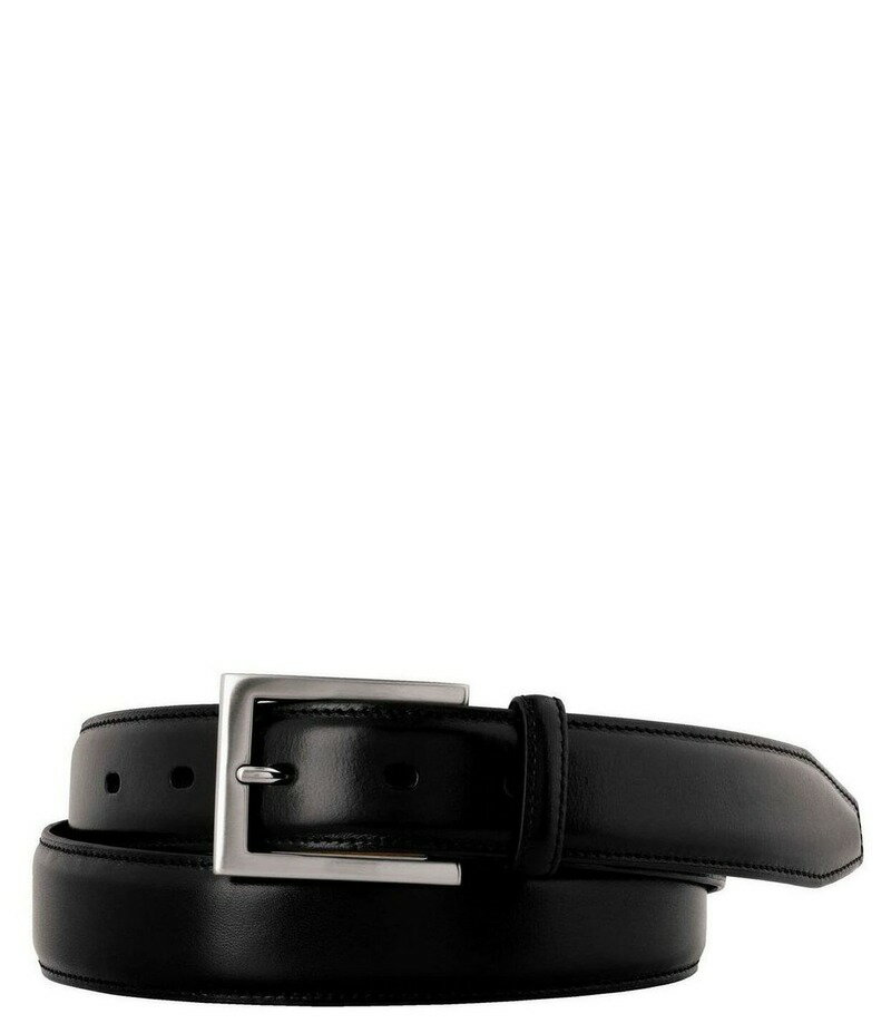 【送料無料】 ジョンストンアンドマーフィー メンズ ベルト アクセサリー Dress Belt Black