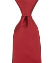 【送料無料】 ムラノ メンズ ネクタイ アクセサリー Prom 2 3/4 Solid Slim Silk Tie Red