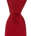 【送料無料】 ダニエル クレミュ メンズ ネクタイ アクセサリー Tulle Solid Traditional 3 1/4 Silk Tie Red