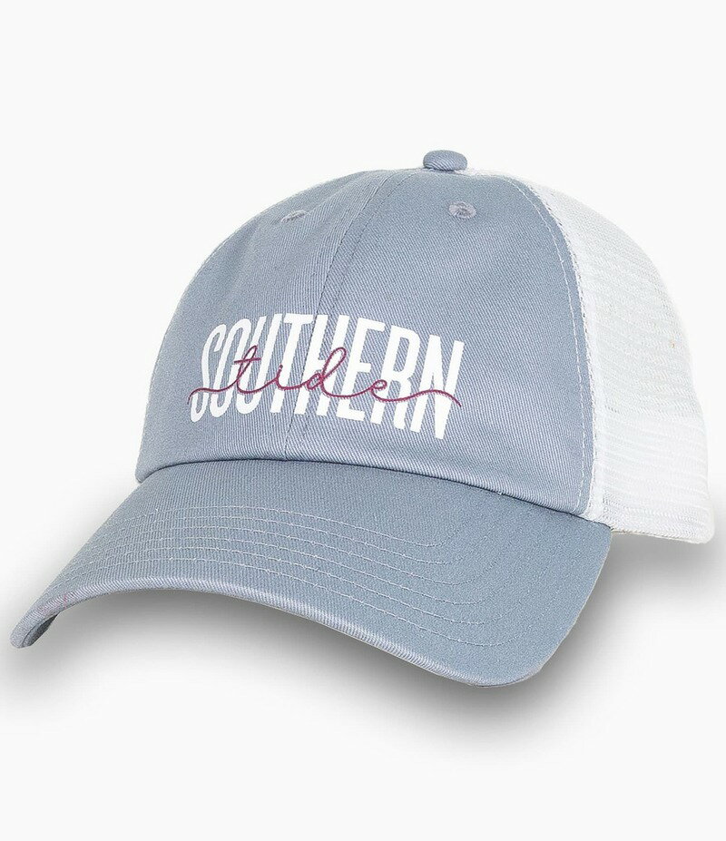 󥿥  ꡼ ˹ ץ Southern Tide Print Trucker Hat Light Grey 졼