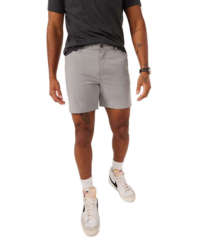 チャビーズ メンズ ボトムス ハーフパンツ・ショーツ ショートパンツ Chubbies Worlds Grayest Everywear Lined 6 Inseam Performance Shorts Medium Grey グレー