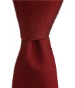 【送料無料】 ヒューゴボス メンズ ネクタイ アクセサリー Solid Jacquard 2.36 Silk Blend Tie Bright Red