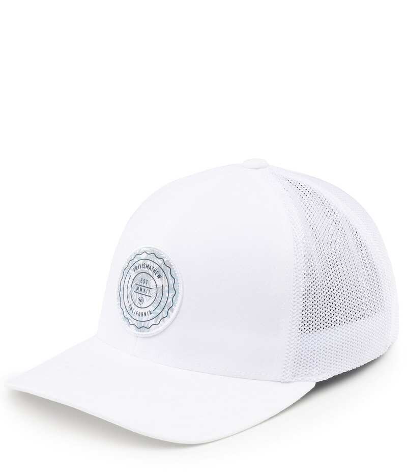 【送料無料】 トラビスマヒュー メンズ 帽子 アクセサリー Travismathew The Patch Floral Cap White