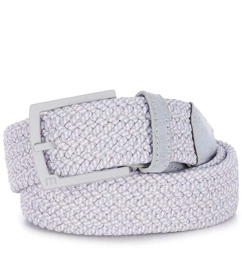 Other - トラビスマヒュー メンズ アクセサリー ベルト TravisMathew Staggerwing 2.0 1 3/4 Stretch Woven Belt Micro Chip/White ホワイト