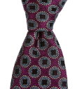 【送料無料】 テッドベーカー メンズ ネクタイ アクセサリー Pelton Coin Neat 3 1/8 Silk Tie Pink
