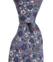 【送料無料】 ダニエル クレミュ メンズ ネクタイ アクセサリー Ditsy Floral Print 3 Cotton Blend Tie Blue