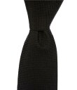 【送料無料】 ムラノ メンズ ネクタイ アクセサリー Solid Textured 3 1/8 Woven Silk Tie Black