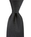【送料無料】 ムラノ メンズ ネクタイ アクセサリー Solid Textured 3 1/8 Woven Silk Tie Grey
