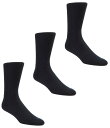 【送料無料】 ラウンドトゥリーアンドヨーク メンズ 靴下 アンダーウェア Big & Tall Extended Size 3-Pack Socks True ...