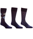 【送料無料】 ラウンドトゥリーアンドヨーク メンズ 靴下 アンダーウェア Big & Tall Argyle Basic Assorted Crew Dress...