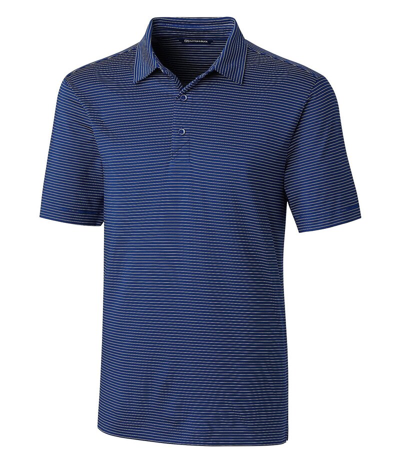 ReVida ŷԾŹ㤨֥åɥХå  ȥåץ  ݥ ȡ Ⱦµ Cutter & Buck Big & Tall Forge Polo Pencil Stripe Performance Stretch Short-Sleeve Polo Shirt Tour Blue ֥롼פβǤʤ23,980ߤˤʤޤ
