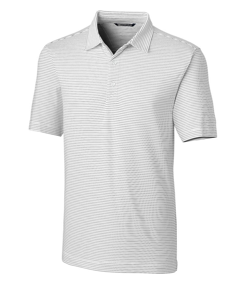 ReVida ŷԾŹ㤨֥åɥХå  ȥåץ  ݥ ȡ Ⱦµ Cutter & Buck Big & Tall Forge Polo Pencil Stripe Performance Stretch Short-Sleeve Polo Shirt White ۥ磻ȡפβǤʤ23,980ߤˤʤޤ