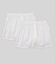 【送料無料】 ラウンドトゥリーアンドヨーク メンズ ボクサーパンツ アンダーウェア Big & Tall Full Cut Boxers 2-Pack White