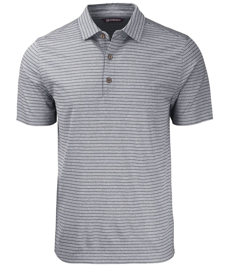 ReVida ŷԾŹ㤨֥åɥХå  ȥåץ  ݥ ȡ Cutter & Buck Big & Tall Performance Stretch Forge Eco Heather Stripe Short Sleeve Polo Shirt Black Heather ֥åפβǤʤ24,980ߤˤʤޤ