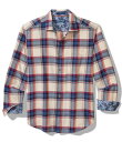 【送料無料】 トッミーバハマ メンズ シャツ トップス Big & Tall Canyon Beach Window Pane Plaid Long Sleev...