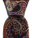 【送料無料】 ダニエル クレミュ メンズ ネクタイ アクセサリー Big & Tall Exaggerated Paisley 3 1/4 Woven Silk...