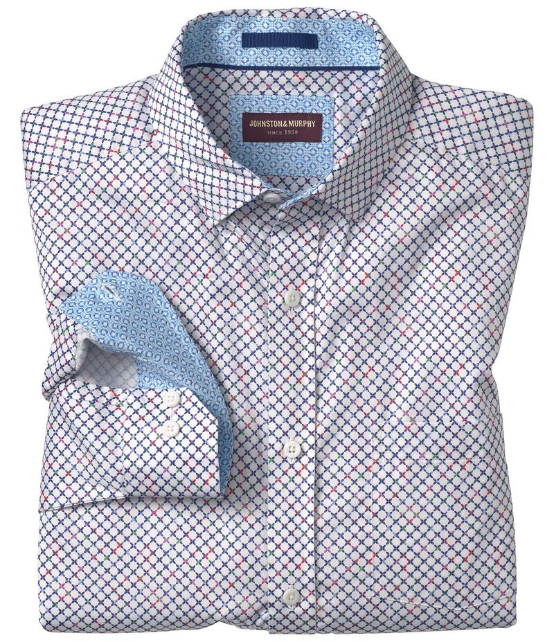 ̵ 󥹥ȥ󥢥ɥޡե   ȥåץ Cross Link Print Long Sleeve Woven ...