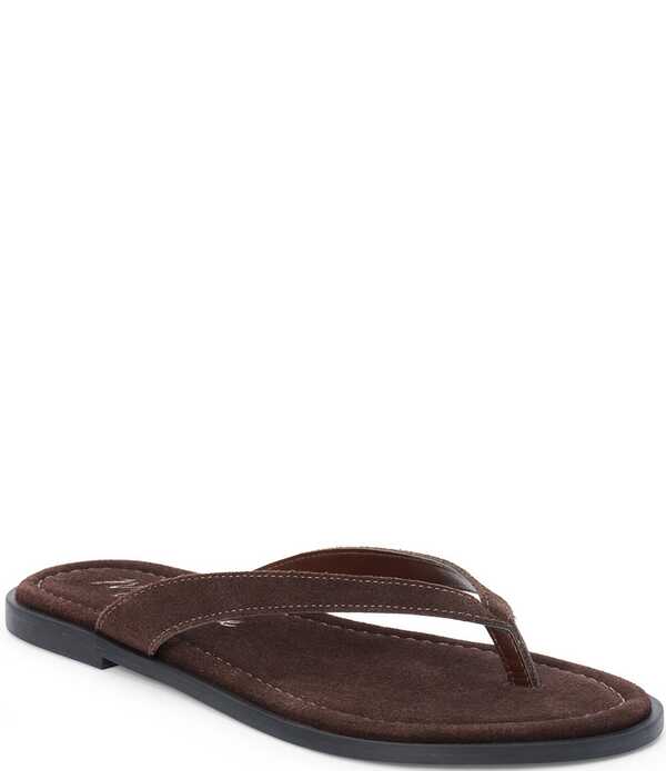 マチス レディース シューズ サンダル スエード Matisse Leo Suede Flip-Flops Choco