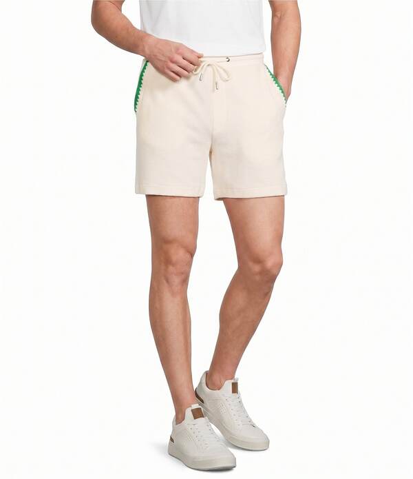 ムラノ メンズ ボトムス ハーフパンツ・ショーツ パイル ショートパンツ Muranoaxaca Collection Terry Cloth 5.5 Inseam Shorts Eggshell