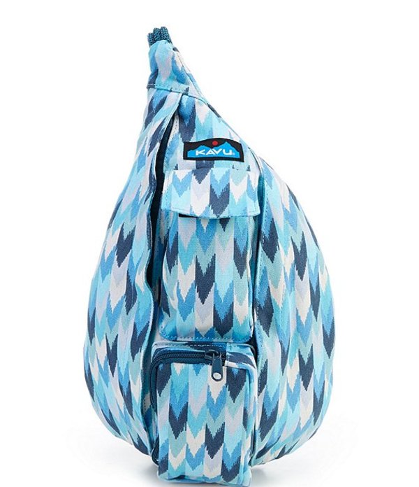 カブー レディース バックパック・リュックサック バッグ Printed Canvas Mini Rope Bag Blue Palette