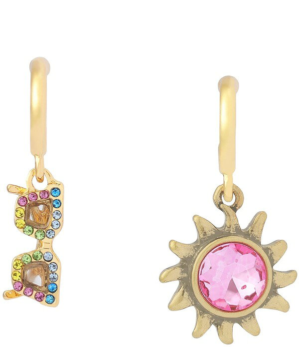 カートジェイガーロンドン レディース アクセサリー ピアス・イヤリング Kurt Geiger London Celestial Sunburst & Sunglasses Mismatch Drop Earrings Multi マルチカラー