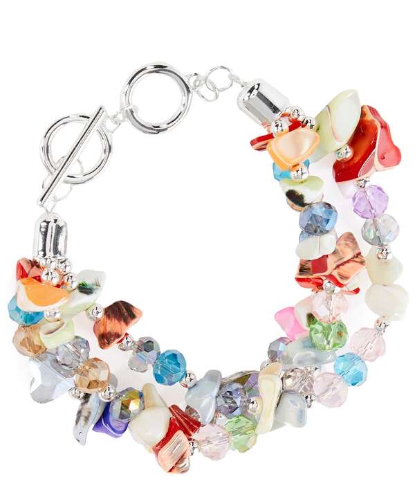ディラーズ レディース アクセサリー ブレスレット・バングル・アンクレット Dillard'shells And Beads Line Bracelet Multi マルチカラー