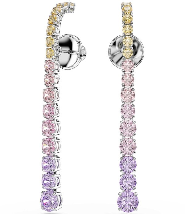 Swarovski Women's Accessories Earrings Swarovski Matrix Multicolored Crystal Earrings Multi