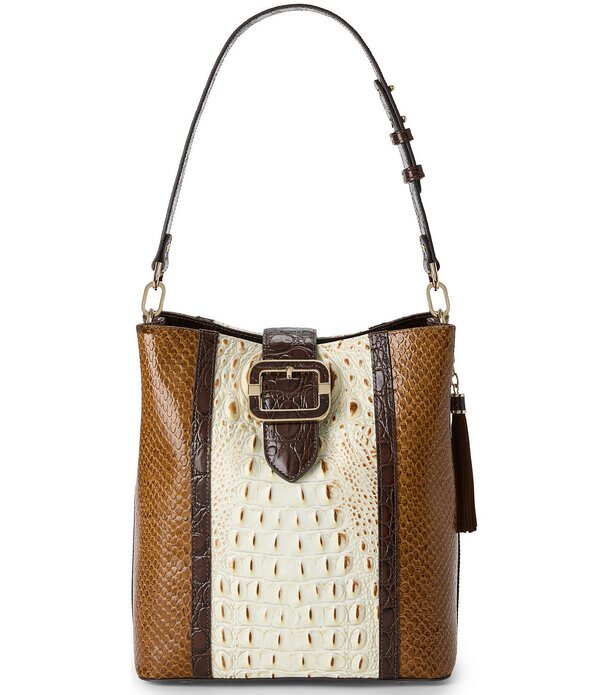 ブランミン レディース バッグ BRAHMIN Rambla Collection Multi Celina Buckle Bucket Bag Multi マルチカラー