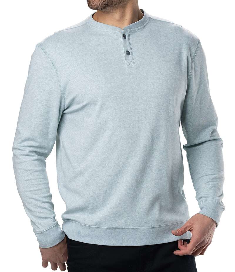 ̵ ֥å С   ȥåץ Long Sleeve Henley Maddox Crew Neck Pul...