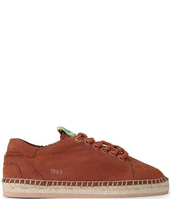 カートジェイガーロンドン レディース シューズ スニーカー レース Kurt Geiger London Kurt's Cabana Southbank Lace-up Espadrille Sneakers Rust ラスト