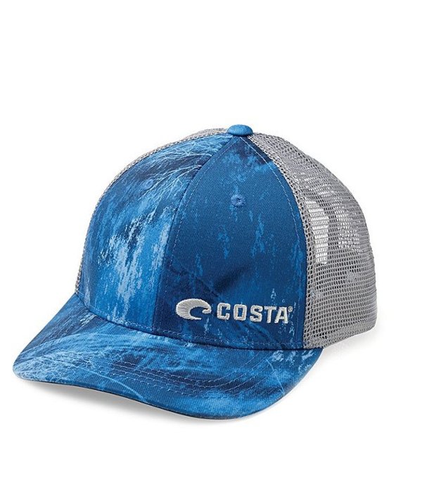 コスタ メンズ 帽子 アクセサリー RealtreeR Fishing Camouflage Trucker Hat Blue