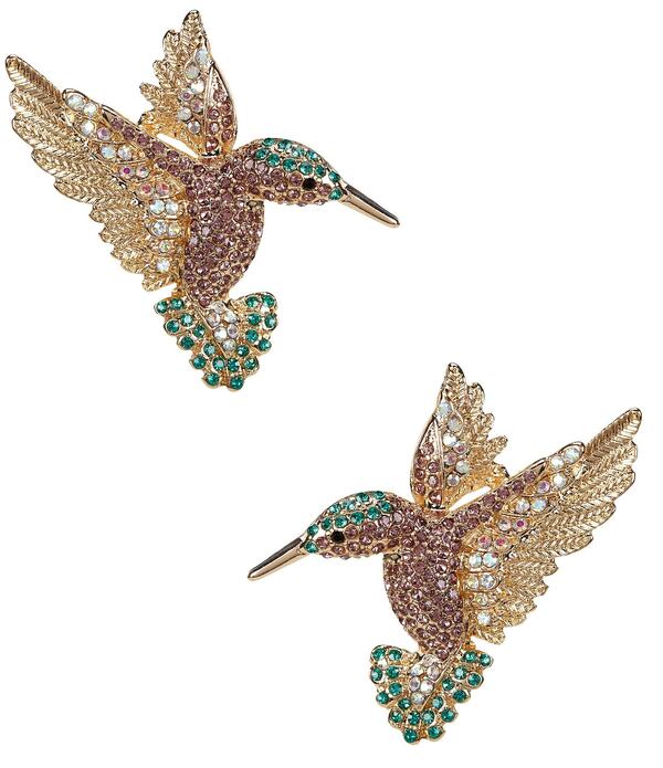 Anna & Ava Women's Accessories Earrings Anna & Ava Hummingbirddrop Earrings Multi Multicolor